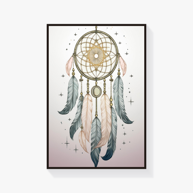 Affiche énergétique – Harmonie céleste