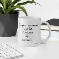 Tasse énergétique à message - Rayonnement Infini – Image 2