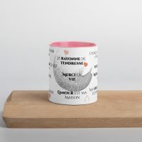 Tasse “Amour & Gratitude” – Le cœur en éveil, dès le matin – Image 4